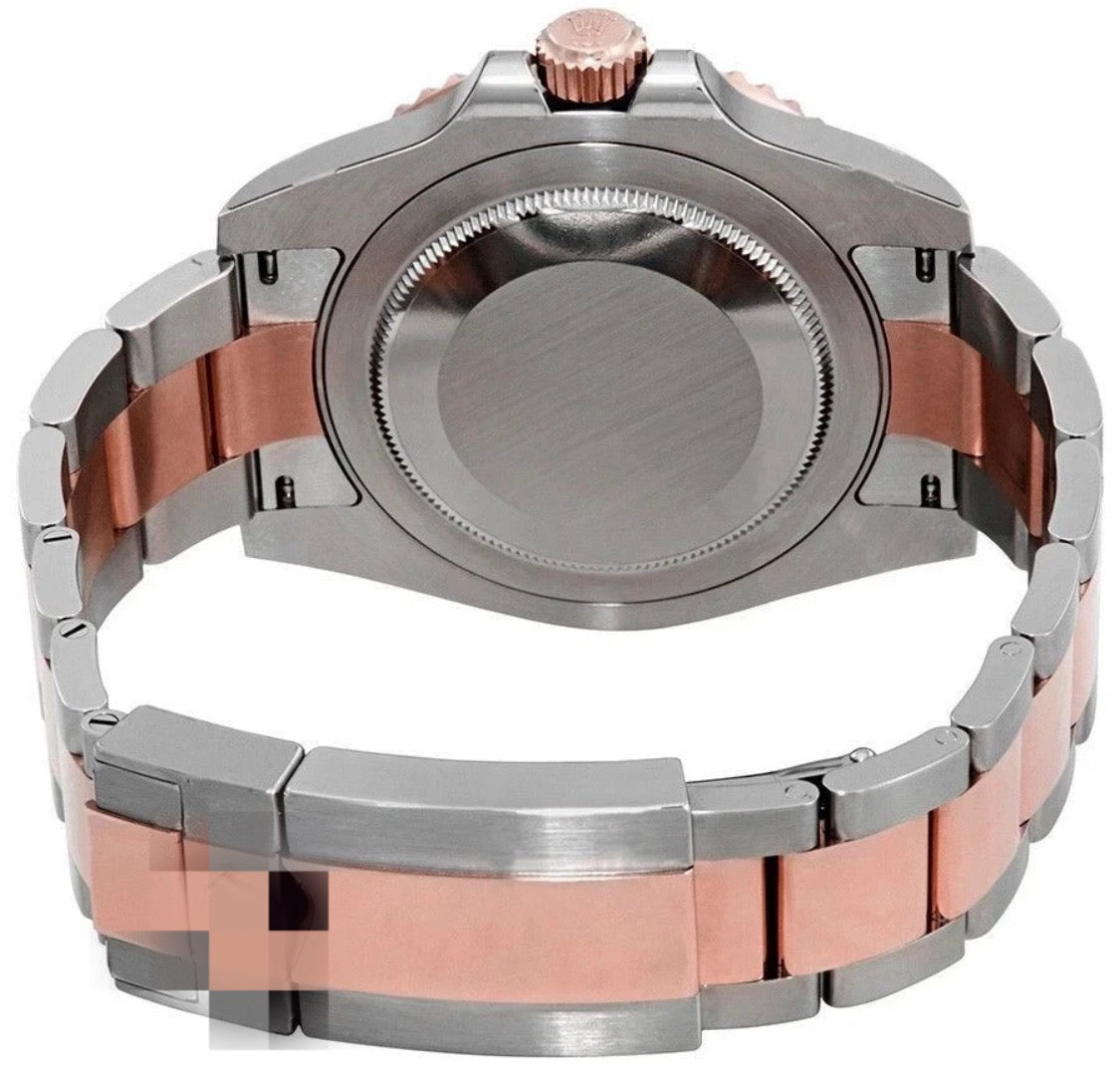 Polex Rootbeer GMT Master 2 Two Tone Öyster Armband Watch