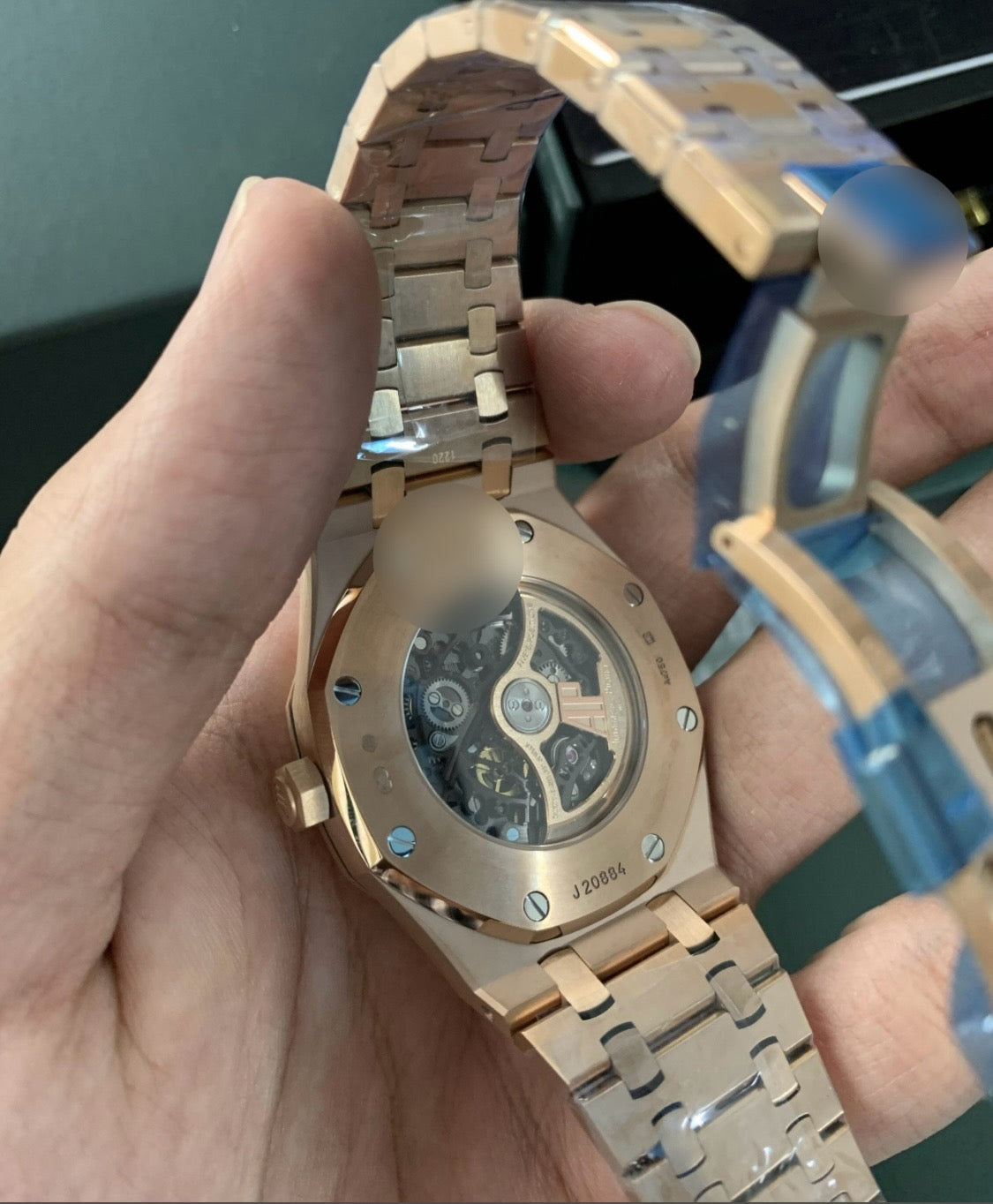 Aidemars Puguet Rosegold Skeleton Watch Royale Counterfeit
