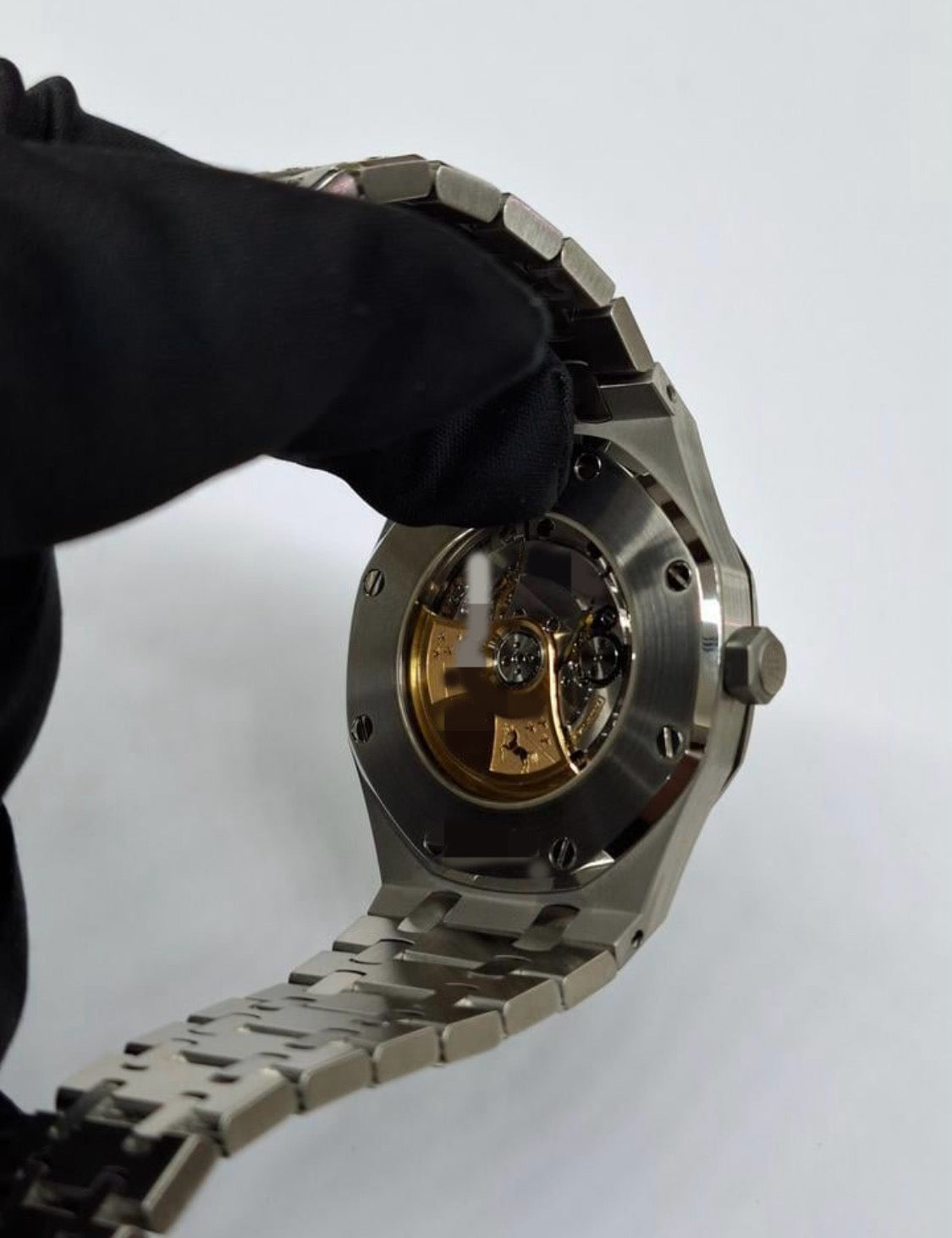 Aidemars Puguet Royale Oak Silver Black Dial Watch