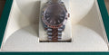 Polex Two Tone Rose Gold Silver Jatedust Jubilee Bracelet Watch Rose Gold Dial