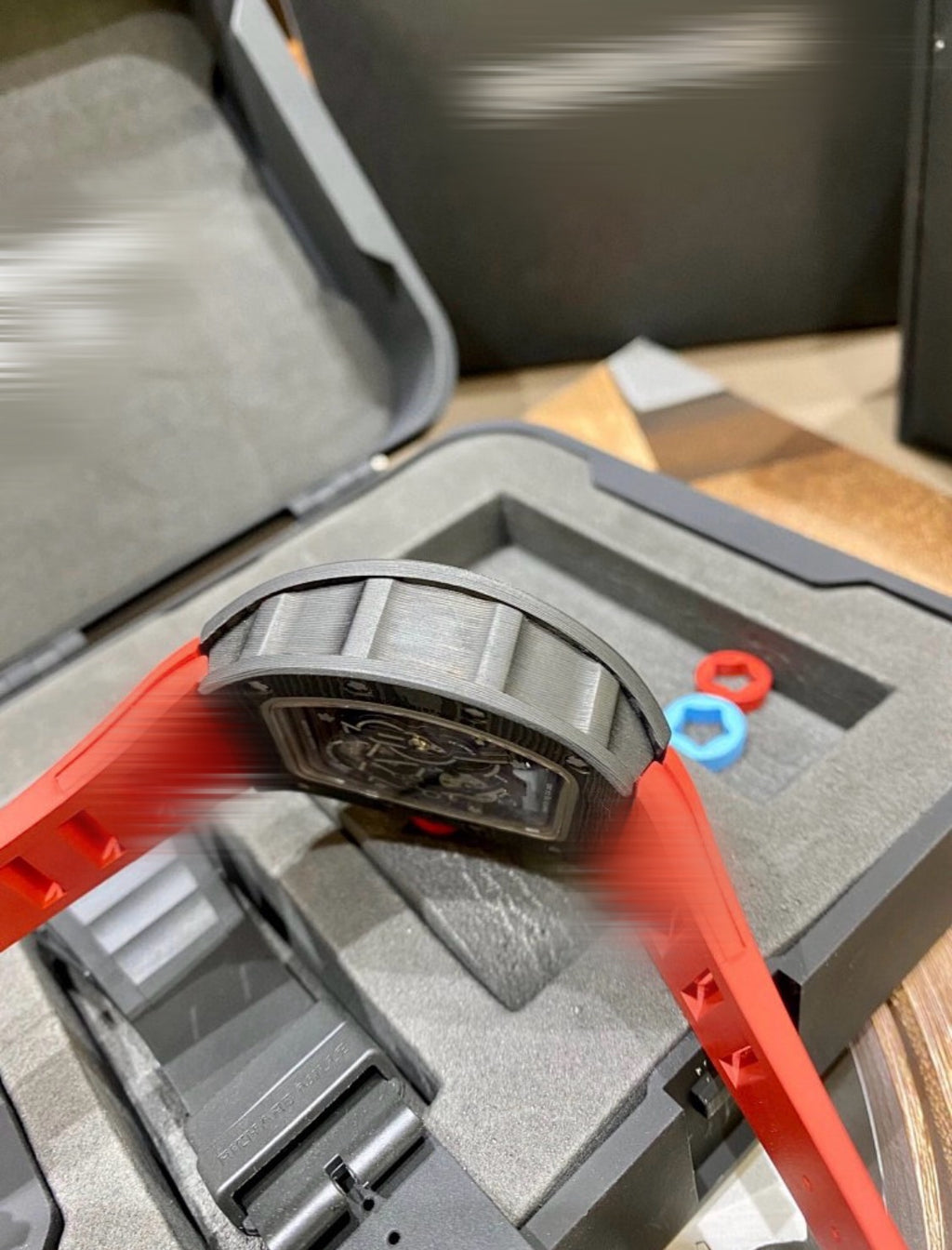 Richard Mille RM-055 Red and Black Watch