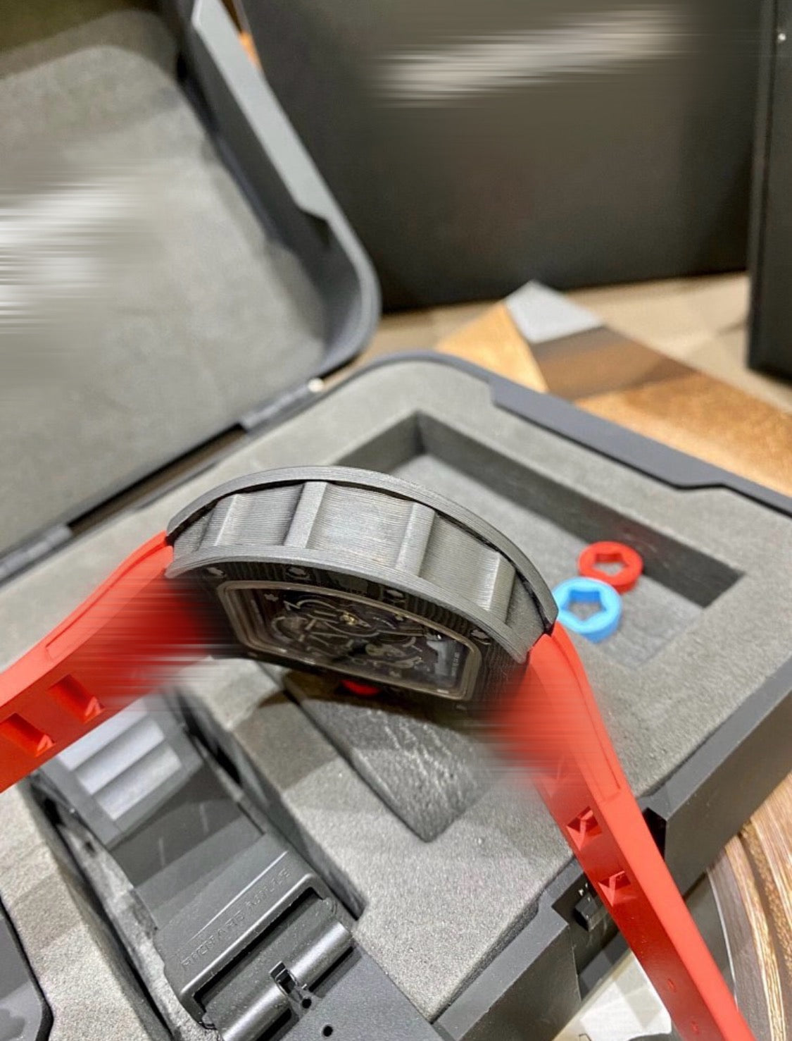 Richard Mille RM-055 Red and Black Watch