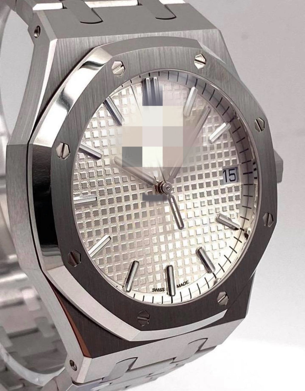 Aidemars Puguet Royale Oak Silver White Dial Watch
